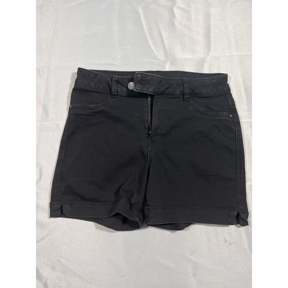 D Jeans Women's Black Jean Shorts Regular6.